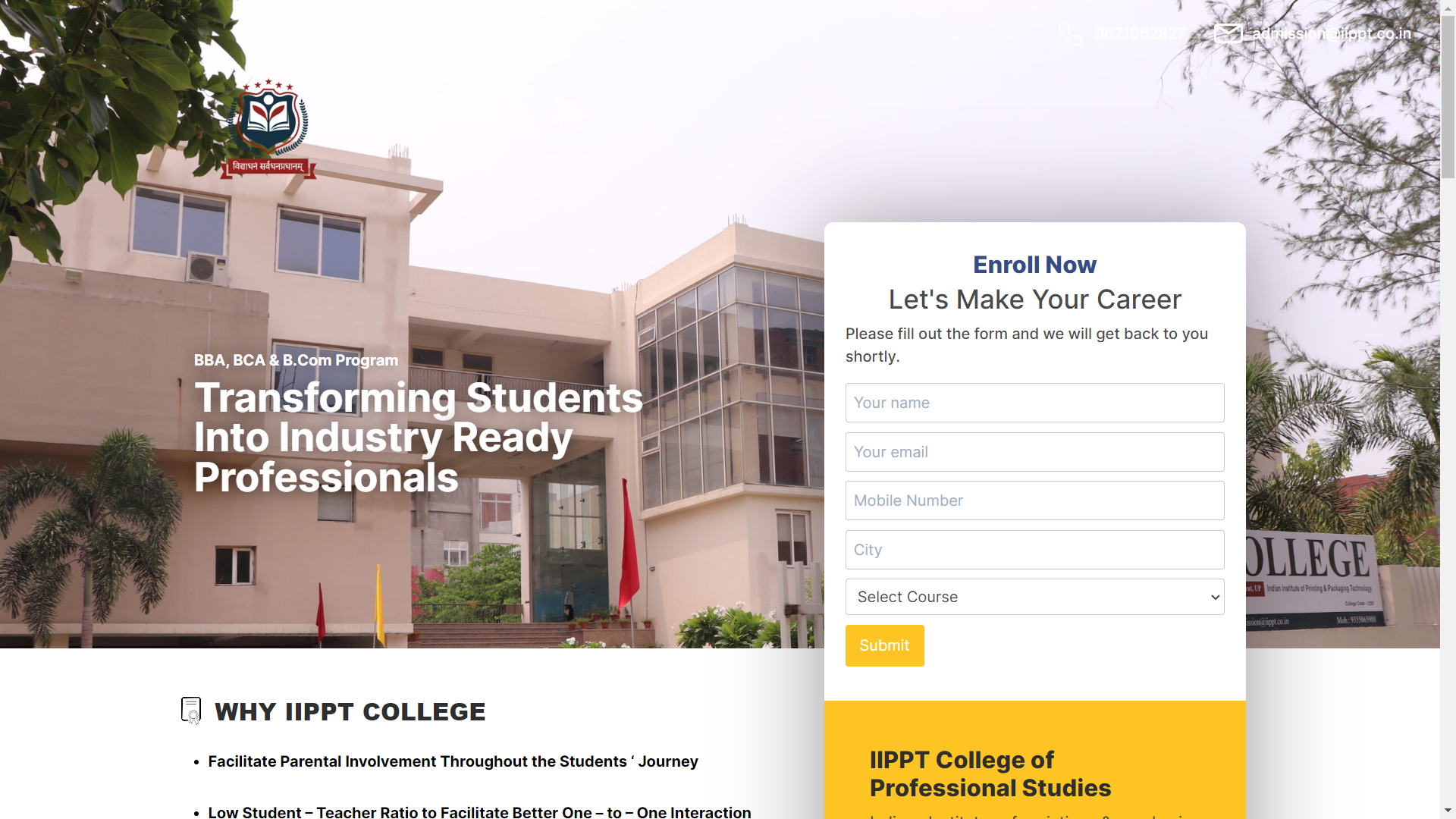 IIPPT College Greater Noida